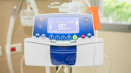 Membrane keypads for IV pumps